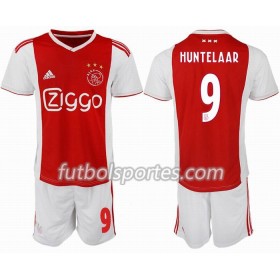 Camisetas AFC Ajax HUNTELAAR 9 Niño Primera Equipacion 2018/2019